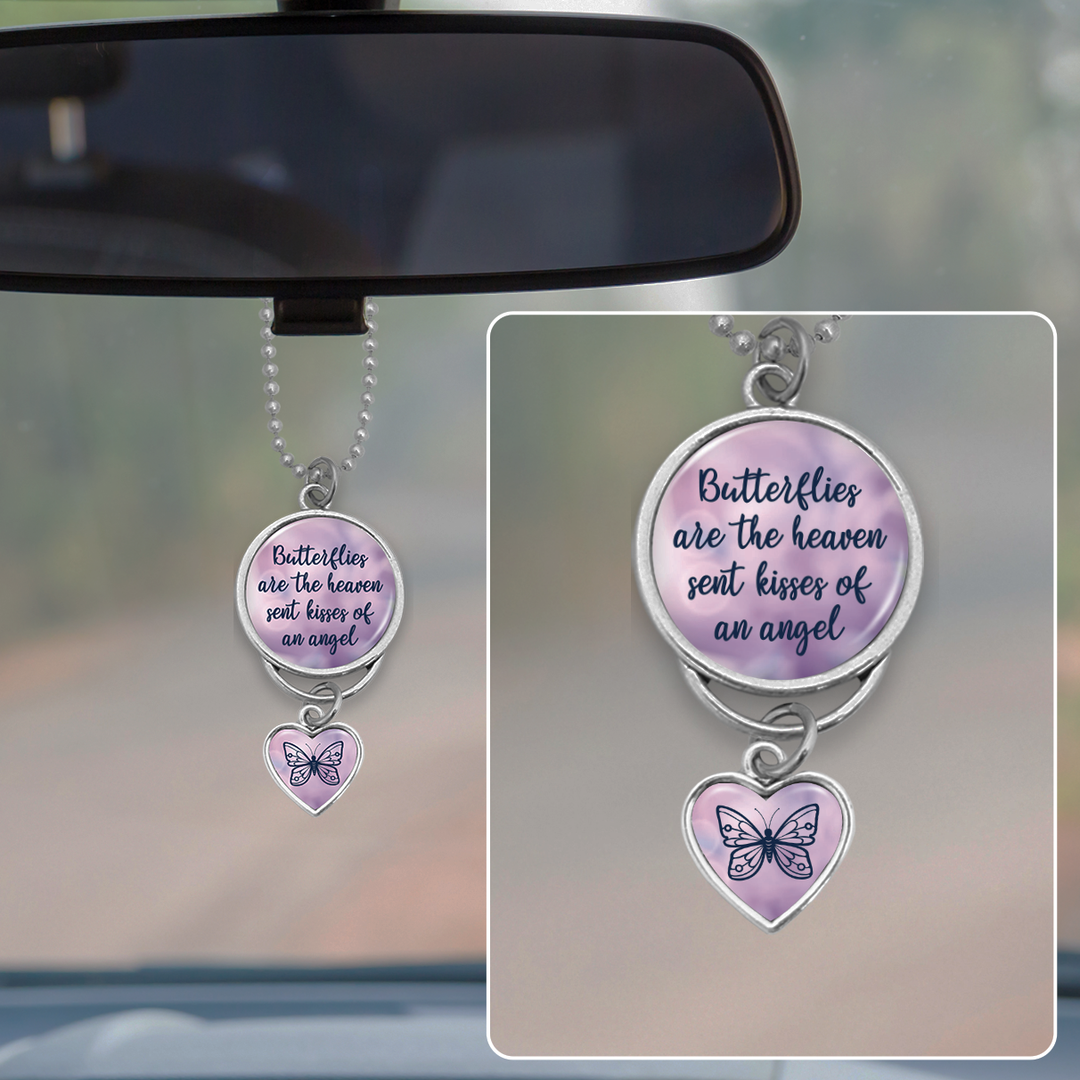 Initial rear view mirror charms online