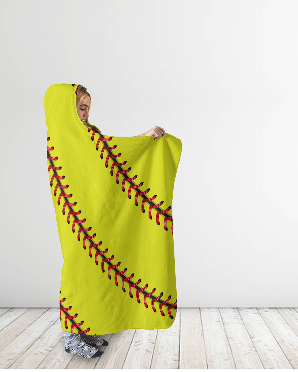 Hooded softball blanket sales