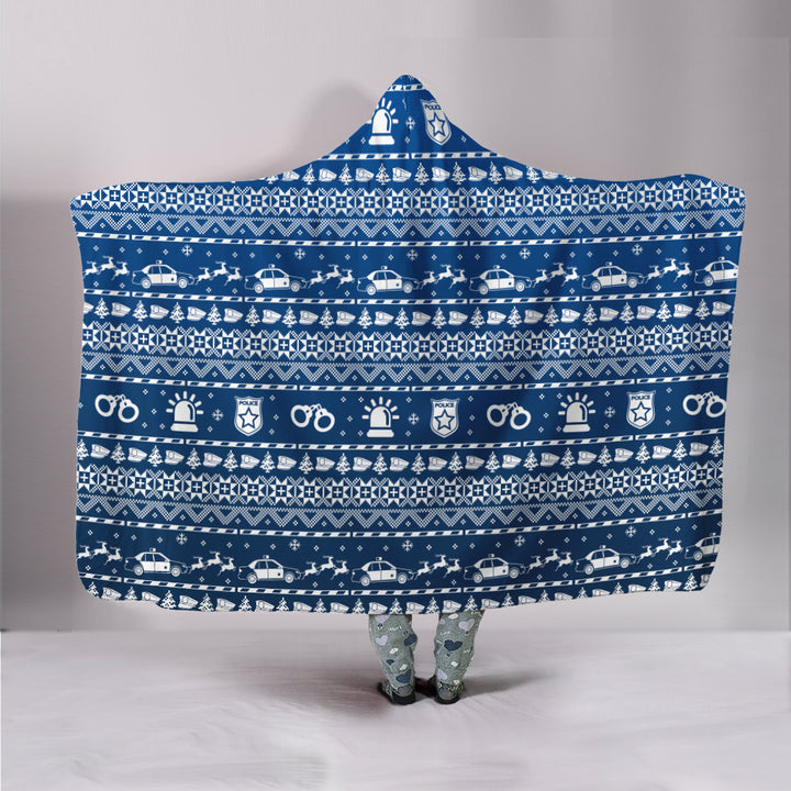 Nordic hooded blanket sale